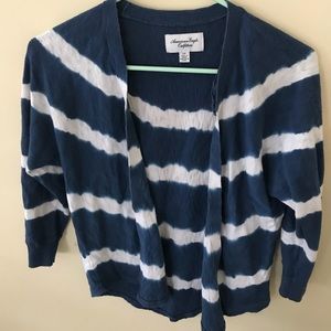 American Eagle Striped Cardigan